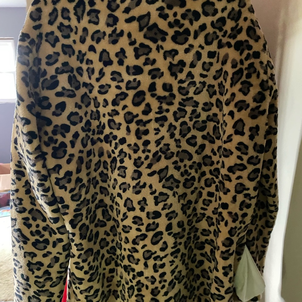 Animal print sweatshirt